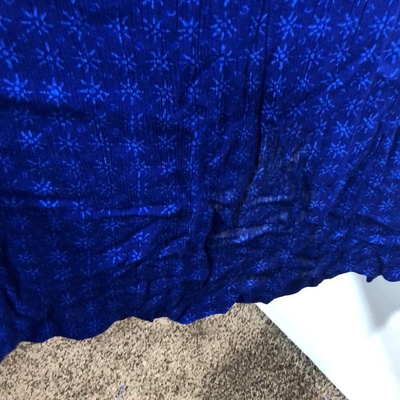 Just in Thyme Ltd vintage blue ocean themed dress size 14P - Picture 7 of 11